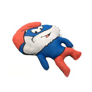 Şirin Baba Bez Bebek Yumuşak Dokulu Oyuncak Sevimli Şirin Bebek 44cm Kumaş Bebek