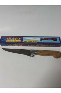 Laz Reis Orjinal Sürmene Bilezikli Tarihi El Dövmesi Kasap Bıçağı Kemik Sıyırma 27 cm