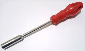 Ergonomik Sap 6 mm Lokma Tornavida Sertleşmiş Uç Chrome Vanadium ısıl işlem Görmüş özel çelik üretim