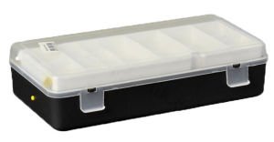 13 Bölmeli Çift Katlı Organizer Boncuk-Vida Çantası Plastik Kutu 22x11x5cm