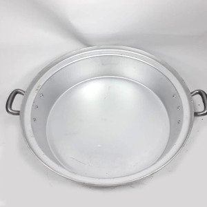 24 Cm Kapaklı Saplı Alüminyum Natural Tencere Yerli Üretim
