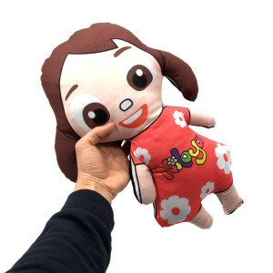 Nilo ya Bez Bebek Yumuşak Dokulu Oyuncak Bebek 41cm Kumaş Bebek