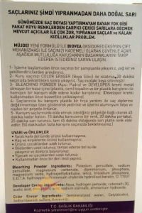 BİOVEA YENİ FORMÜL BOYALI SAÇLAR İÇİN RENK AÇICI
