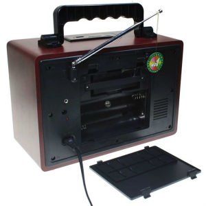 KEMAI MD-1800BT Klasik Ahşap Retro Alaturka Radyo Bluetoothlu Aux Girişli Nostaljik Müzik Kutusu