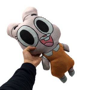 Sevimli Tavşan Bez Bebek Yumuşak Dokulu Oyuncak Bebek 43cm Kumaş Bebek