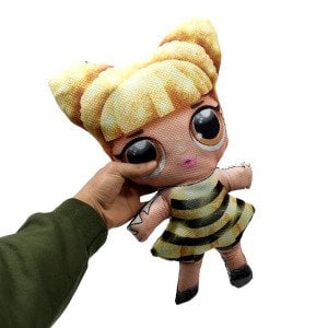 Lol Bebek Arı Model Bez Bebek Yumuşak Dokulu Oyuncak Bebek 42cm Kumaş Bebek