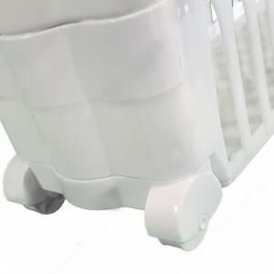 Organizer 3 Katlı Tekerlekli Plastik Çok Amaçlı Düzenleyici Raf Slim Model Mutfak ile Banyo Rafı