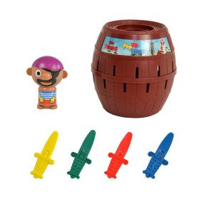 Büyük Boy Şakacı Korsan Oyuncağı Tomy Marka 4+ Yaş Varil Oyuncak