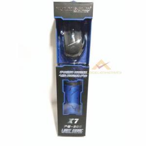 X7 Gamıng Mouse Işıklı Oyuncu Mouse + Mousepad