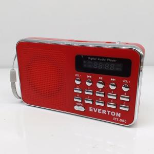 Fm Radyo Usb Sd Kart Girişli Portatif Müzik Kutusu Everton RT-590