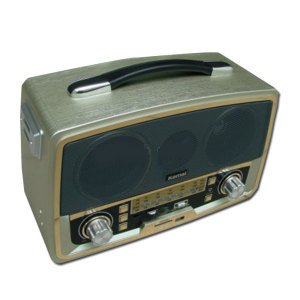 Kemai MD-1701BT USB/SD Bluetoothlu Şarjlı Büyük Boy Radyo Portatif 3 Band Müzik Kutusu