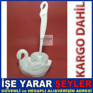 KUĞU MODELİ TUVALET FIRÇASI ESTETİK GÖRÜNÜM