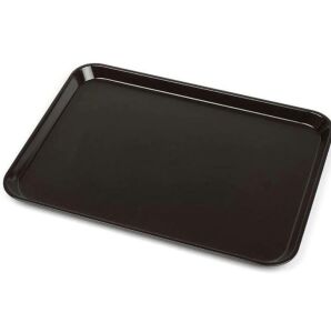 10 adet Büfe Fast Food Tepsisi Kırılmaz Kaydırmaz 36x26cm SağlaM Endüstiyel Mutfak Servis Tepsisi