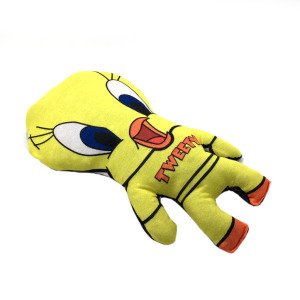 Tweety Bez Bebek Yumuşak Dokulu Oyuncak Bebek 43cm Kumaş Bebek