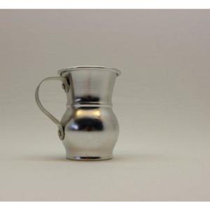 İçi Kalaylı Orginal Alimünyum  Ayran Kupası, Tası 11x8Cm