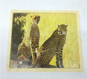 24 PARÇADAN OLUŞAN ÇOCUKLARIN GÜZEL ZAMAN GEÇİREBİLECEĞİ EĞLENCELİ ÇİTA FİGÜRLÜ AHŞAP PUZZLE