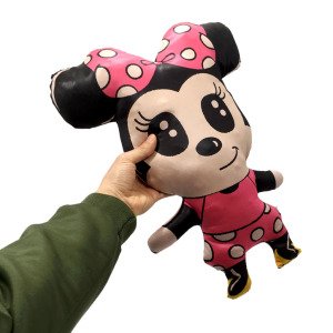 Mini Fare Bez Bebek Yumuşak Dokulu Oyuncak Mini Mouse Bebek 43cm Kumaş Bebek