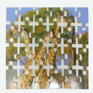 24 PARÇADAN OLUŞAN ÇOCUKLARIN GÜZEL ZAMAN GEÇİREBİLECEĞİ EĞLENCELİ ZÜRAFA FİGÜRLÜ AHŞAP PUZZLE