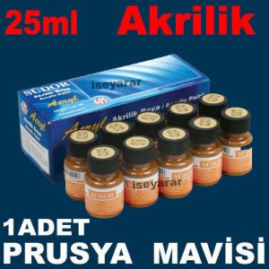 SÜDOR PRUSYA MAVİSİ PROFESYONEL AKRİLİK BOYASI
