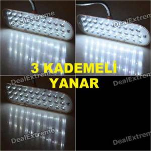 30 Led Şarjlı Masa Lambası Dokunmatik Açma Kapama Tuşlu, Hareketli Flexi Başlık Masa Lambası Işıldak