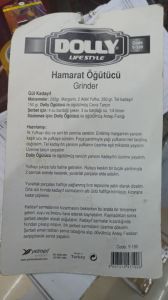 El Çevirmeli Ceviz Fındık Hurubat Öğütücü Paslanmaz