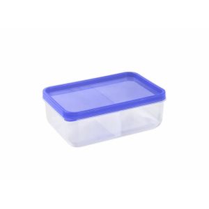 URVE 3210 PLASTİK 2 Lİ BÖLMELİ MİNİ SAKLAMA KABI PEMBE VE MAVİ 13.5CM x 9CM