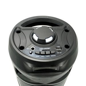 Taşınabilir Kablosuz Bluetooth Hoparlör Led Işıklı Mikrofonlu Karaoke Hoparlör Ses Sistemi Büyük