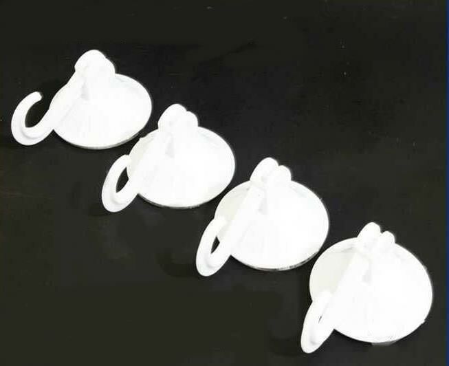 Kuvvetli yapışan vakumlu 4LÜ vantuz askılık