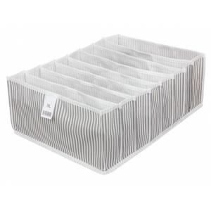 Alas Akordeon XL Organizer 39x30x14cm Çok Amaçlı Açılıp Toplanır Kumaş Eşya Kutusu Katlanır 8göz Box