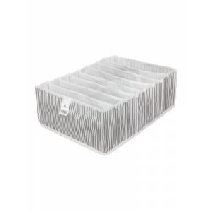 Alas Akordeon XL Organizer 39x30x14cm Çok Amaçlı Açılıp Toplanır Kumaş Eşya Kutusu Katlanır 8göz Box