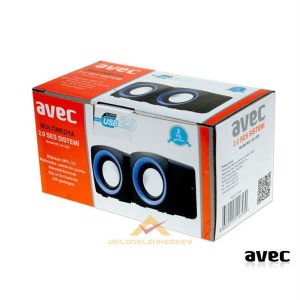 AVEC 2.0 1+1 USB SES SİSTEMİ HOPARLÖR SPEAKER