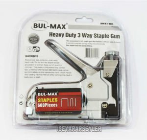 Mobilyacı Döşemeci El Zımba Tabancası 100 adet 8mm Tel Hediyeli 4-14mm Krom Zımba Tabancası Bmx1402