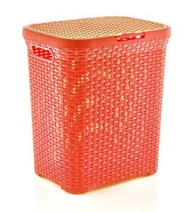HASIR GÖRÜNÜMLÜ 50 LT CM KİRLİ ÇAMAŞIR SEPETİ