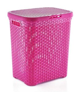 HASIR GÖRÜNÜMLÜ 50 LT CM KİRLİ ÇAMAŞIR SEPETİ