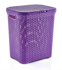 HASIR GÖRÜNÜMLÜ 50 LT CM KİRLİ ÇAMAŞIR SEPETİ