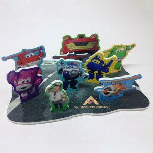 Lisanslı Harika Kanatlar 3D Oyun Parkı 15 Parça Kurşun Asker Tarzı Harika Kanatlar ve Arkadaşları
