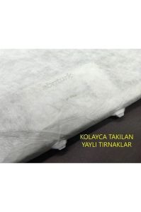 abnturk 35,5x27,9cm Alüminyum Aspiratör Filtresi 4 Kat Hepa Filtrasyon Özellikli Yağdan Etkilenmez