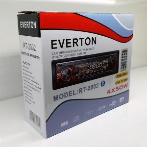 Oto Teyp Radyo Bluetooth Usb Sd Fm Aux Everton Rt-2002