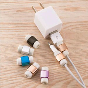 Usb Şarj Kablo Koruyucu İphone Samsung Uyumlu 2 Adet Renkli Kablo Kaplama Kablo Dibi Koruyucu