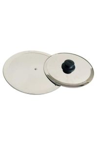 Çelik Balık Tavası Kapağı - 2 Adet (26+30 Cm)