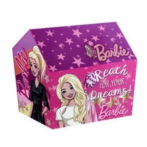 Çocuklar İçin Eğlenceli Barbie Figürlü Çalışma Masası Masa Boyu 6