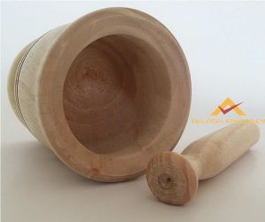 Ömür Boyu Garantili Büyük Boy Ahşap Havan