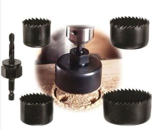 8 Parça 64-127 mm Büyük Boy Alçıpan Ahşap Delme Panç Seti