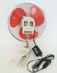 12V JVS 9'' 23CM SERİNLETİCİ OTOARAÇ VANTİLATÖRÜ