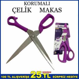 24 Cm Korumalı Dayanıklı Paslanmaz Çelik Makas