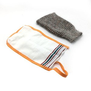Yumuşak Banyo Lifi ve Kese 2'li Set Lüx Duş Seti