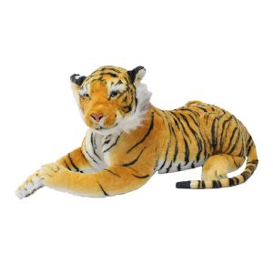 Kükreyen Sesli Kaplan Peluş Oyuncak 60 cm