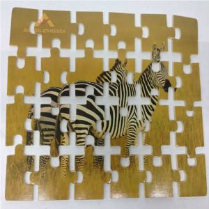 24 PARÇADAN OLUŞAN ÇOCUKLARIN GÜZEL ZAMAN GEÇİREBİLECEĞİ EĞLENCELİ ZEBRA FİGÜRLÜ AHŞAP PUZZLE