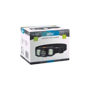 PANTHER PT-5591 USB ŞARJLI KAFA LAMBASI