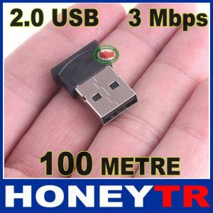 TAK ÇALIŞTIR USB 2.0 MİNİ BLUETOOTH 100 METRE